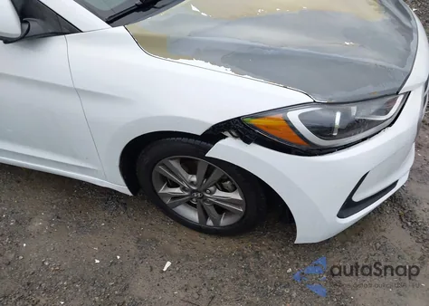 2018 Hyundai Elantra Sel из США, поврежденный, VIN 5NPD84LF1JH217823